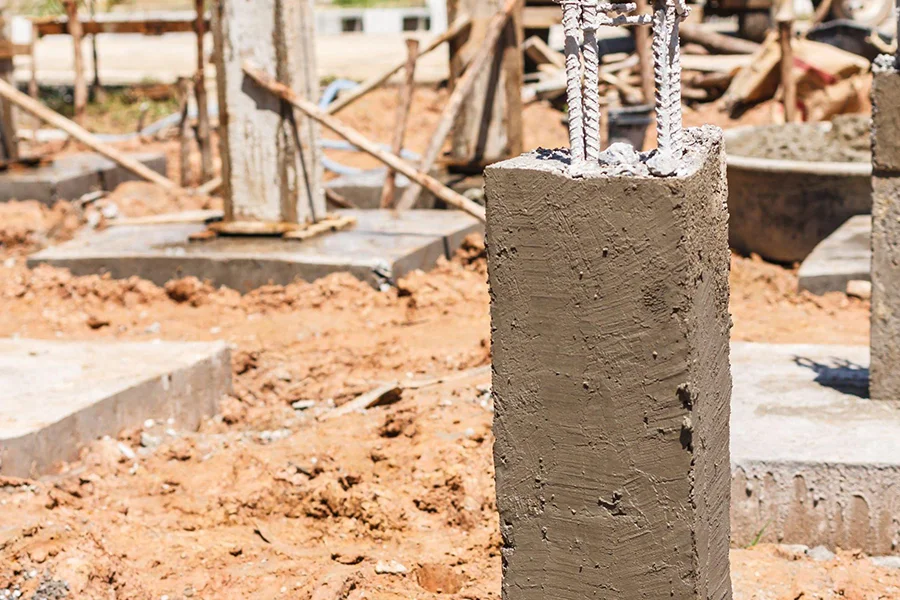 Slab Pier Installation