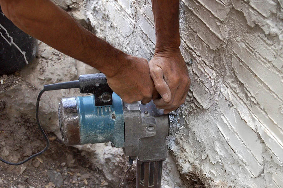 Slab Pier Installation